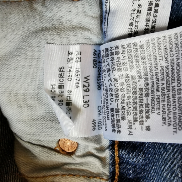 Levi's 501 button fly jeans - Picture 7 of 8